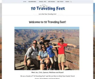 10Travelingfeet.com(Family Travel Tips) Screenshot