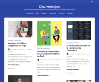 10Ventajas.com(Diez ventajas) Screenshot