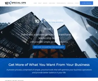 10Xbusinessconsulting.com(Optimize your business) Screenshot