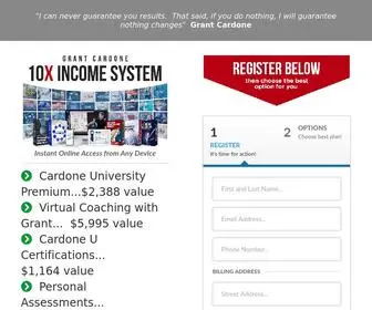 10Xincomesystem.com(10X Income System) Screenshot