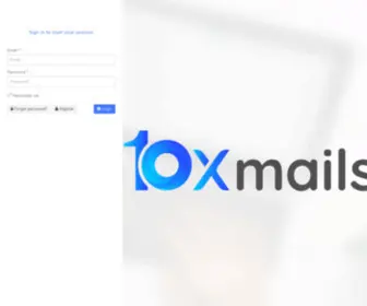 10Xmails.in(Start Radio or Tv) Screenshot