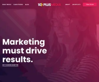 10Xplusmedia.com(Canada&#039;s Top Digital Marketing Agency) Screenshot