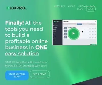 10Xpro.io(All the tools in one easy solution) Screenshot