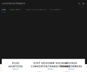 110220Electronics.com(Voltage Converter) Screenshot