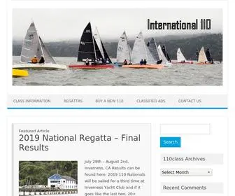 110Class.com(The worlds first sportboat) Screenshot