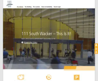 111Southwacker.com(111 South Wacker at Chicago’s Wacker Drive) Screenshot