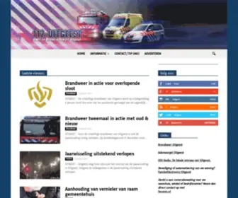 112-Uitgeest.nl(Al het 112 nieuws alleen uit Uitgeest) Screenshot