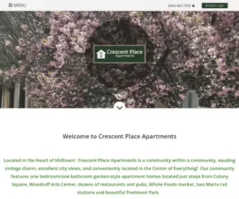 1122Crescent.com(Apartments for Rent in Atlanta) Screenshot