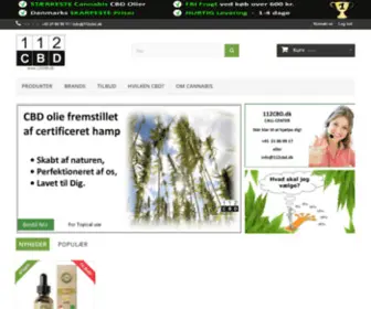 112CBD.dk(112 CBD) Screenshot