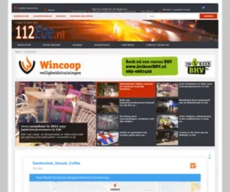 112Ede.nl(112 Ede) Screenshot