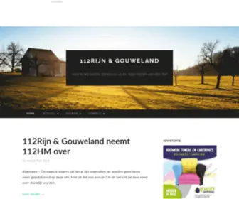 112Reg.nl(112Rijn & Gouweland) Screenshot