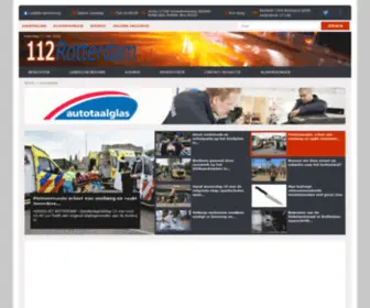 112Rotterdam.nl(112 Rotterdam) Screenshot