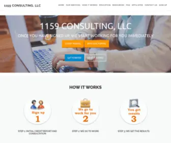 1159Consultingllc.com(1159 Consulting) Screenshot