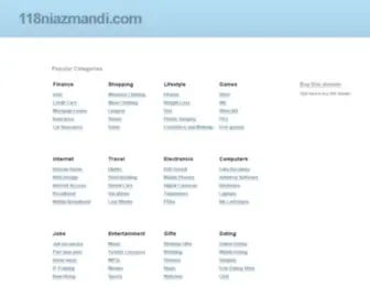 118Niazmandi.com(118 Niazmandi) Screenshot