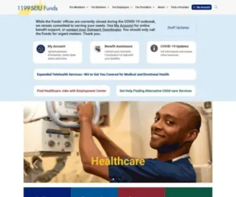 1199Funds.org(1199SEIU Funds) Screenshot