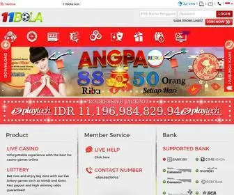 11Bolayes.com(Deposit Pulsa) Screenshot