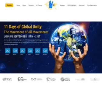 11DaysofGlobalunity.org(11 Days of Global Unity) Screenshot