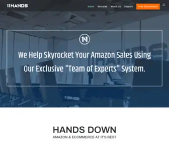 11Hands.com(Amazon Accelerators) Screenshot