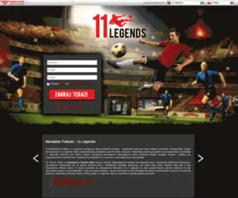 11Legends.pl(11 Legends) Screenshot