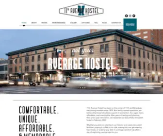 11Thavenuehostel.com(11th Avenue Hostel) Screenshot
