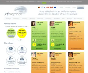 12-Voyance.ca(12 Voyance) Screenshot