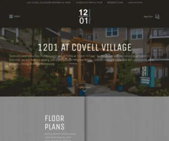 1201APTS.com(1201 at Covell Village Apartments in Edmond) Screenshot