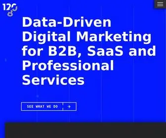 120Over80.com(Digital Marketing Agency in Chicago) Screenshot