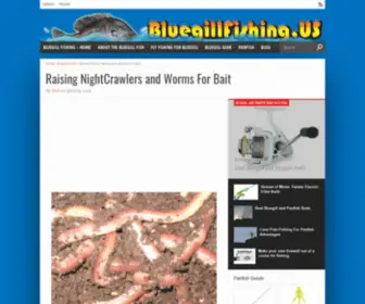 121-Worms-Live-Fishing-Bait.com(Raising NightCrawlers and Worms For Bait) Screenshot