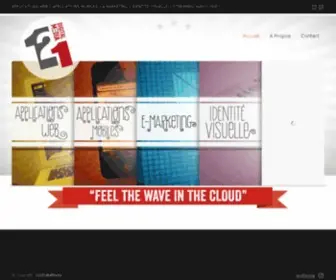 121Digitalmedia.eu(Feel the Wave in the Cloud) Screenshot