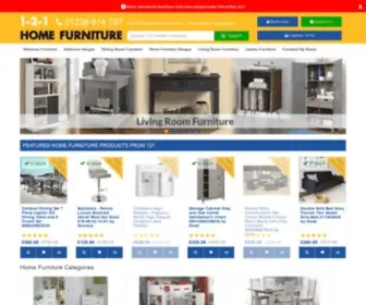 121Homefurniture.co.uk(Home Furniture) Screenshot