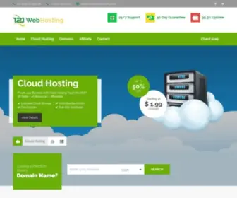 121Webhosting.com(121 Webhosting) Screenshot