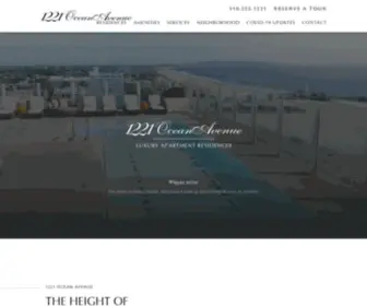 1221Oceanavenue.com(1221 Ocean Avenue Luxury Apartments in Santa Monica) Screenshot