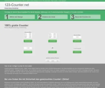123-Counter.net(Counter Gratis) Screenshot