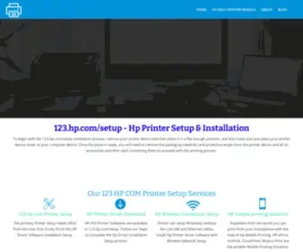 123-Hpenvy.net(HP PRINTER SUPPORT) Screenshot