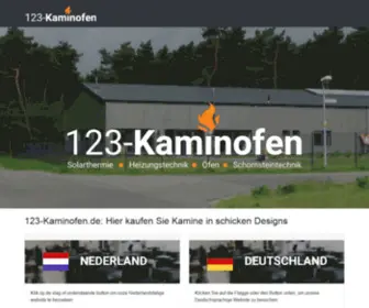 123-Kaminofen.de(Bei kaufen Sie Kamine) Screenshot