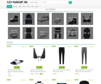 123-Nakup.sk(Štýlové značkové oblečenie a doplnky pre ženy) Screenshot