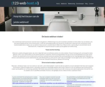 123-Web-Host.nl(123 web host) Screenshot