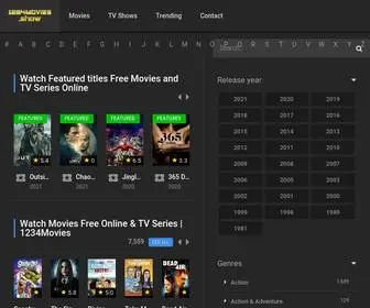 1234Movies.show(1234 Movies show) Screenshot