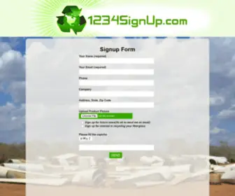 1234Signup.com(1234 Signup) Screenshot