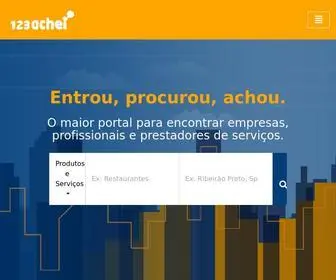 123Achei.com.br(Classificados de produtos e serviços) Screenshot