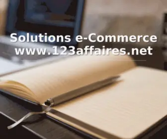 123Affaires.net(Solutions e) Screenshot