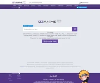 123Animes.mobi(Watch Anime Online free English Sub and Dub) Screenshot