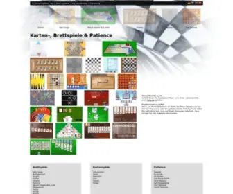 123Brettspiele.de(Kartenspiele und Patience) Screenshot