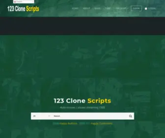 123Clonescript.com(银川唤诘租售有限公司) Screenshot