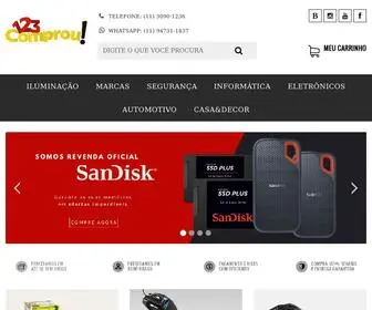 123Comprou.com.br(Loja online) Screenshot