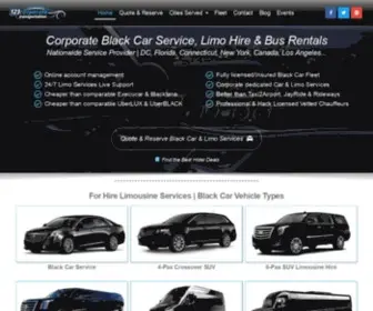 123Corporatetransportation.com(Nationwide Black Car Service) Screenshot