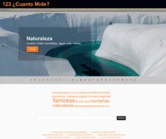 123Cuantomide.com(¿Cuanto) Screenshot