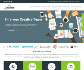 123Edata.com(Product Data Entry Services) Screenshot