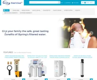 123Filter.com(ISpring Water Filter System) Screenshot