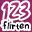 123Flirten.com Logo